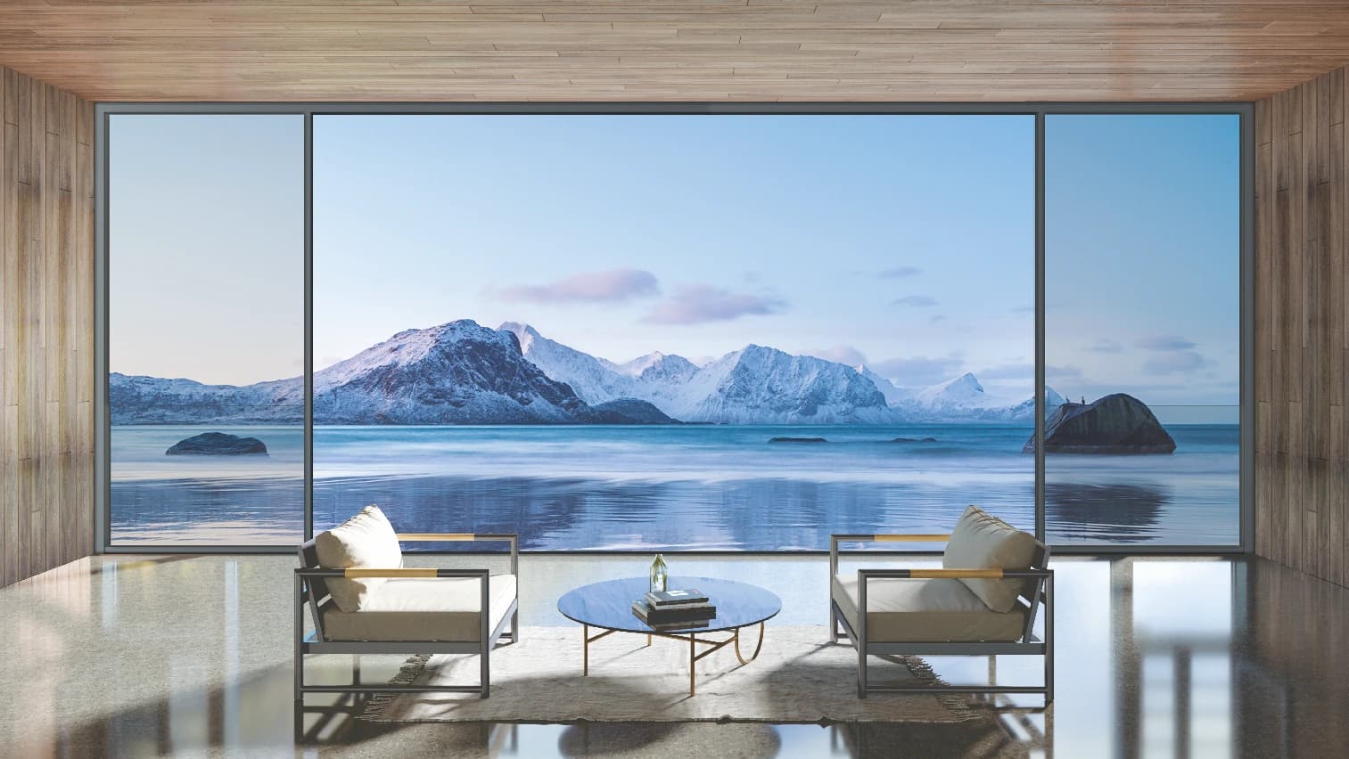 139 Panoramic Sliding Thermal-Break System Window