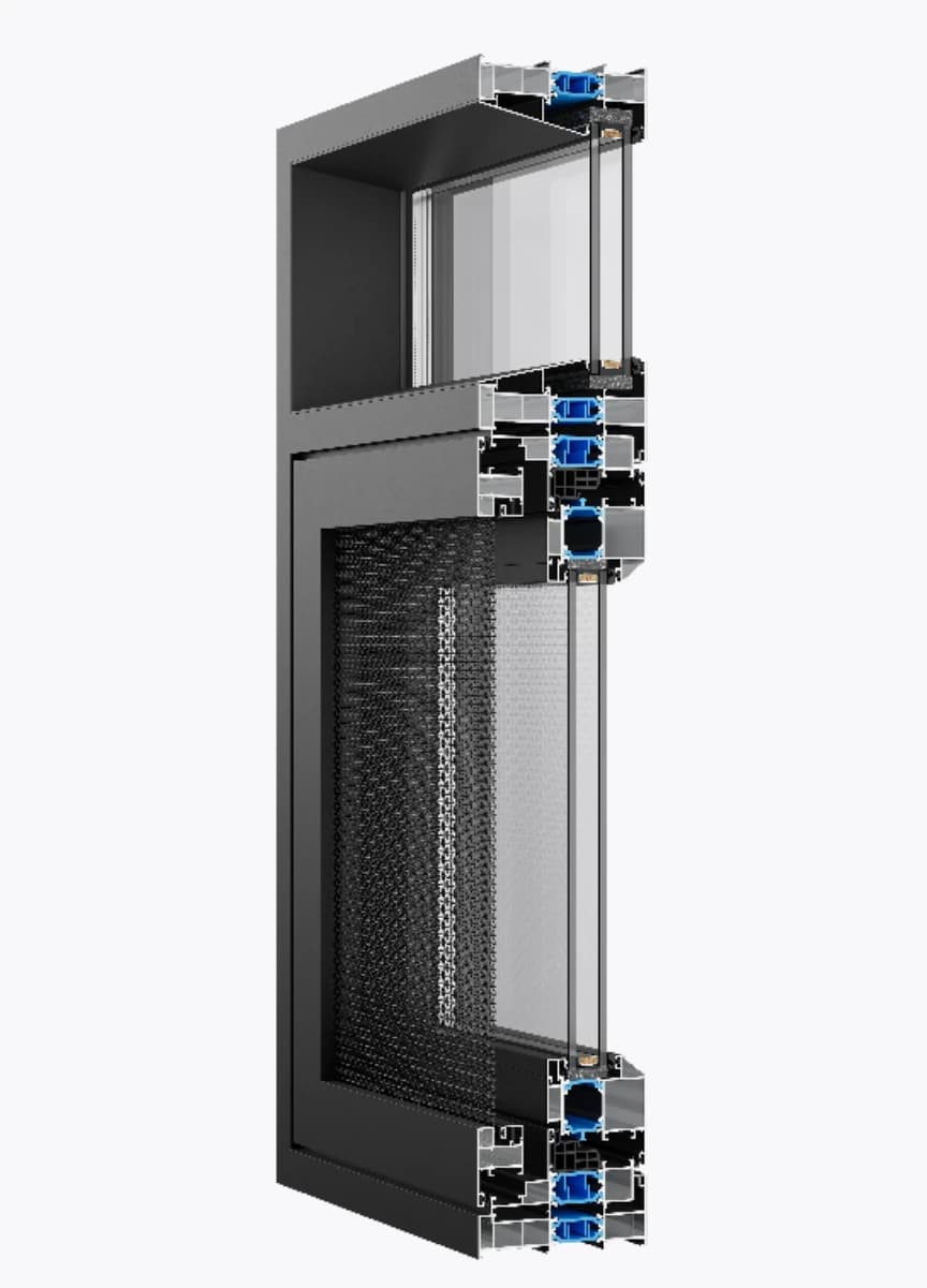 Starlight 112 Thermal-Break System Window · Product construction
