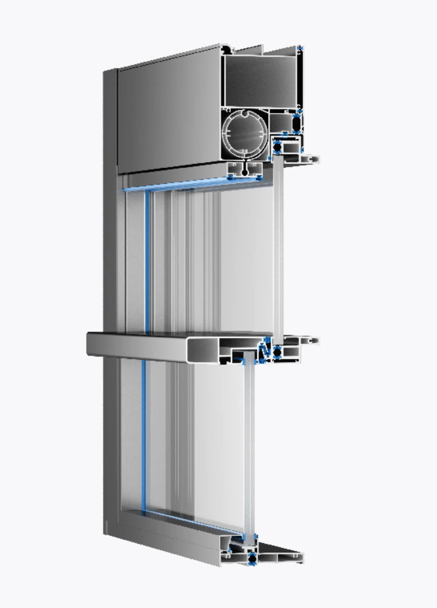 150 Electric Lift Thermal-Break System Window · Product construction