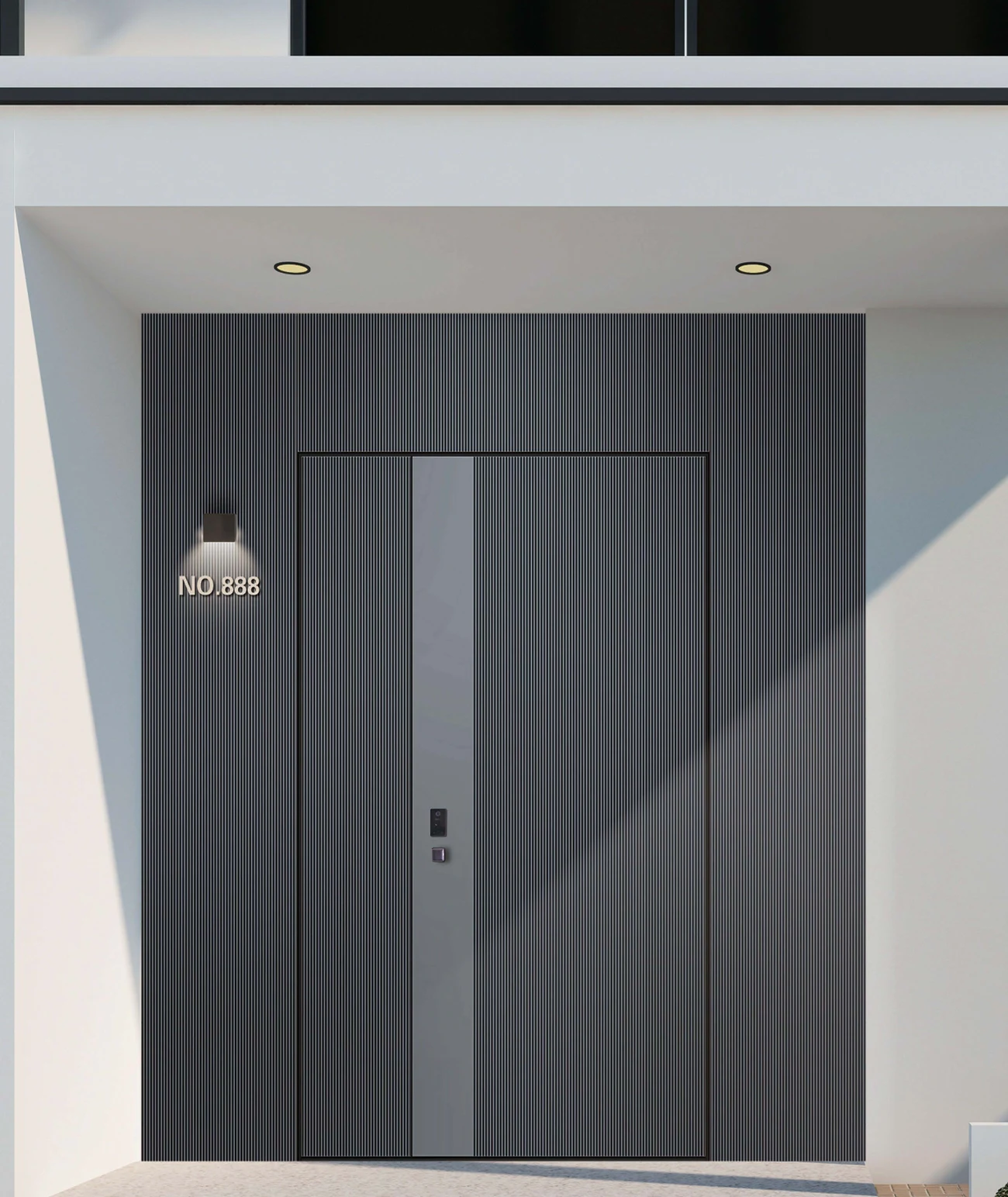 YX-26-004 Custom Entrance Doors