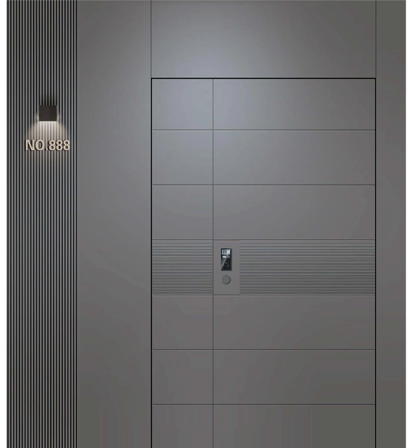 YX-26-005 Custom Entrance Doors