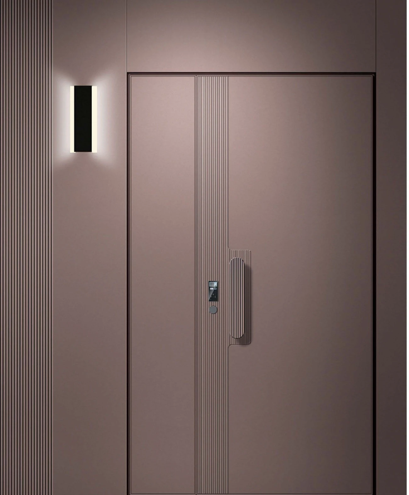 YX-26-007 Custom Entrance Doors