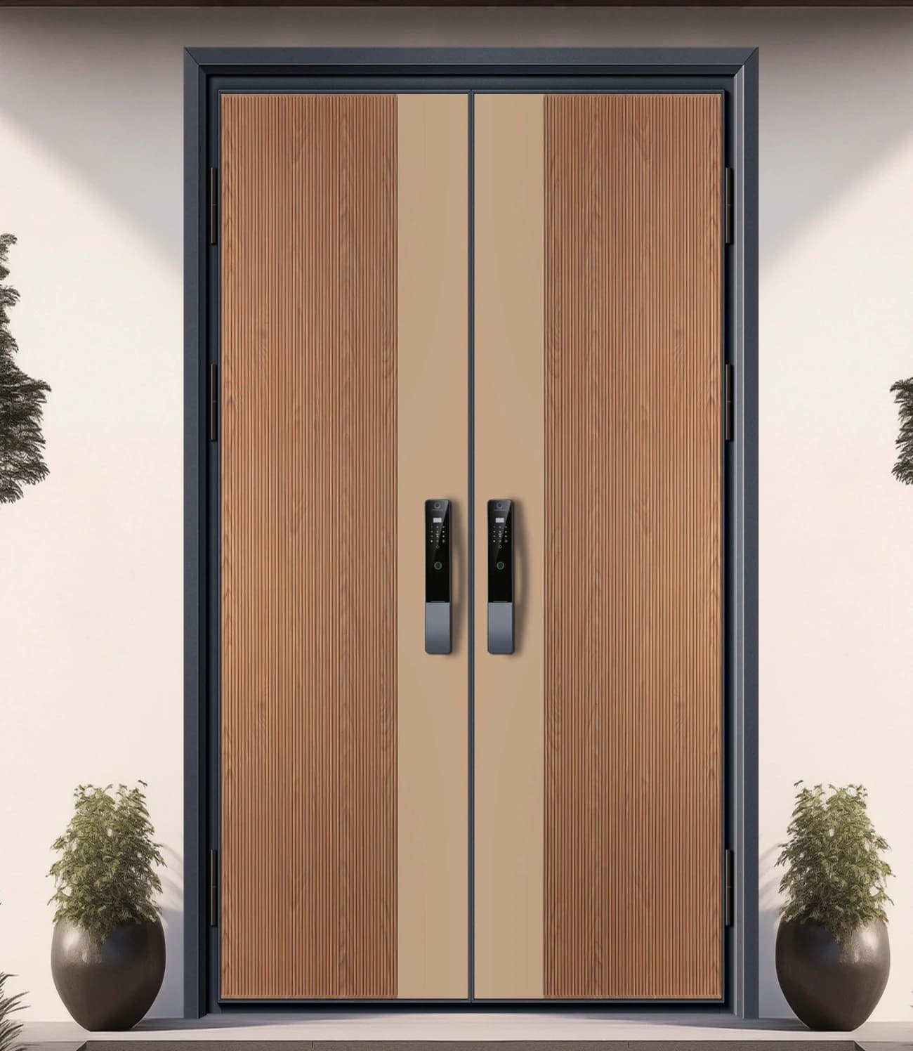 YX-26-022 Custom Entrance Doors