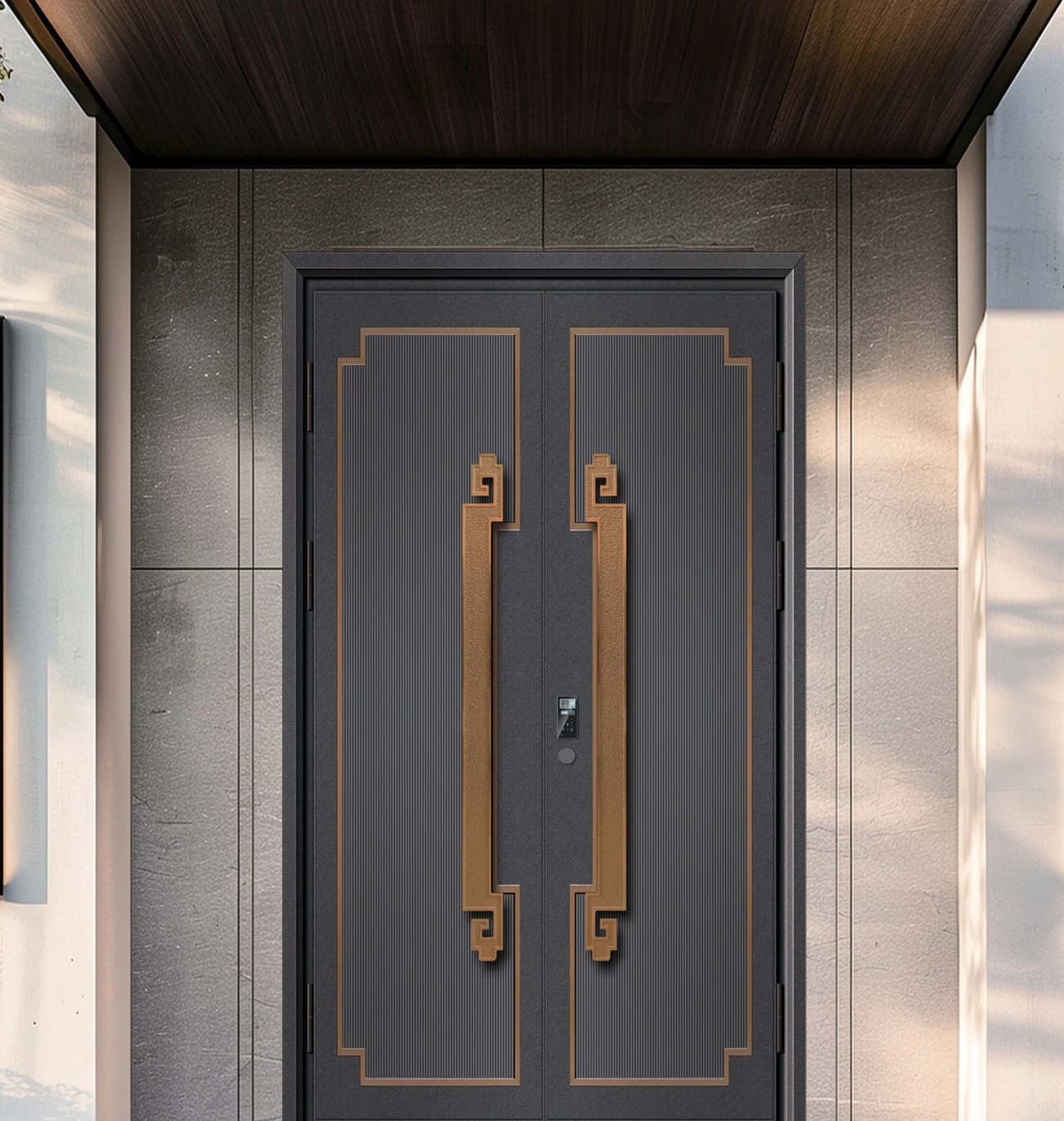 YX-26-031 Custom Entrance Doors