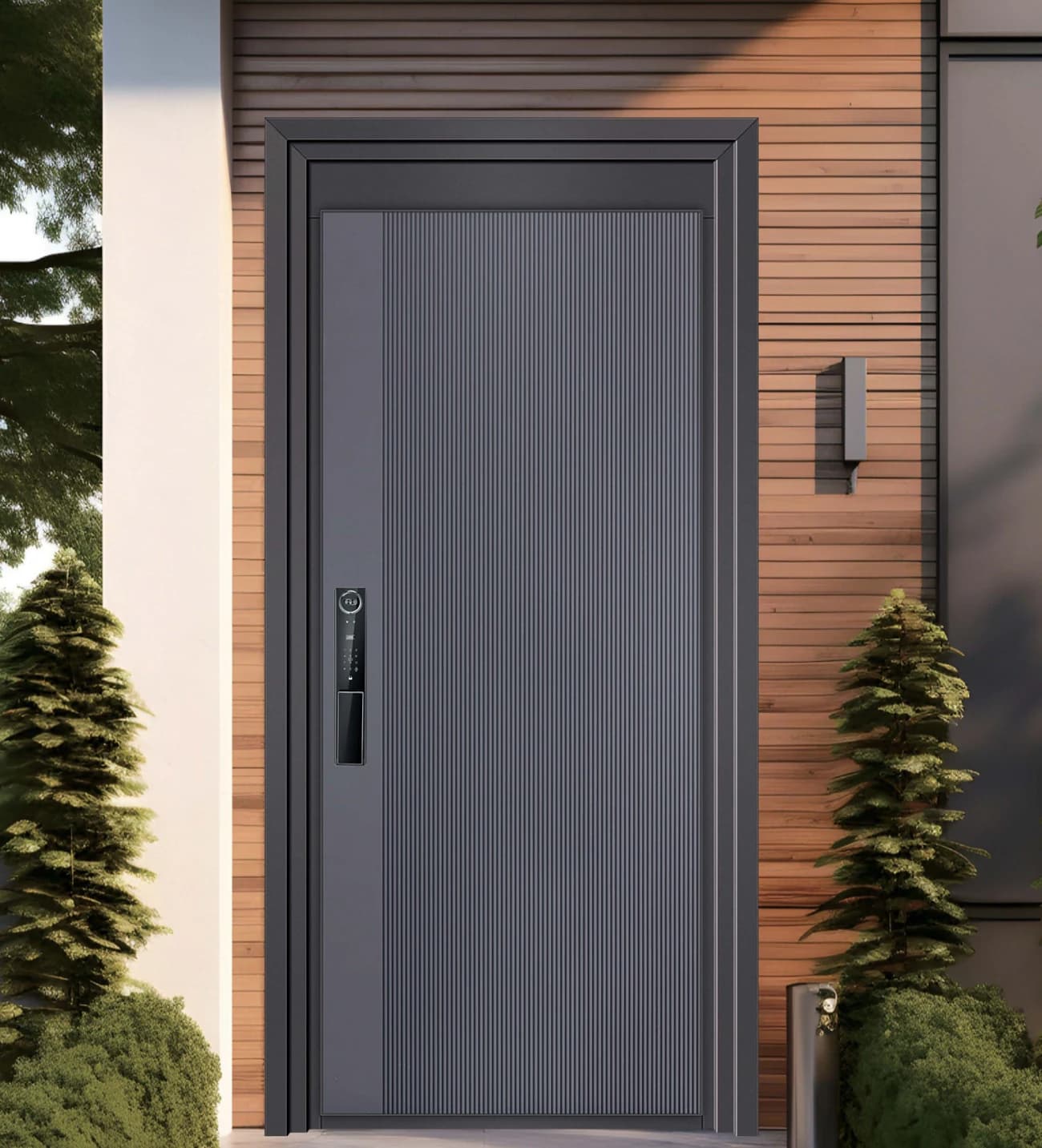YX-26-057 Custom Entrance Doors