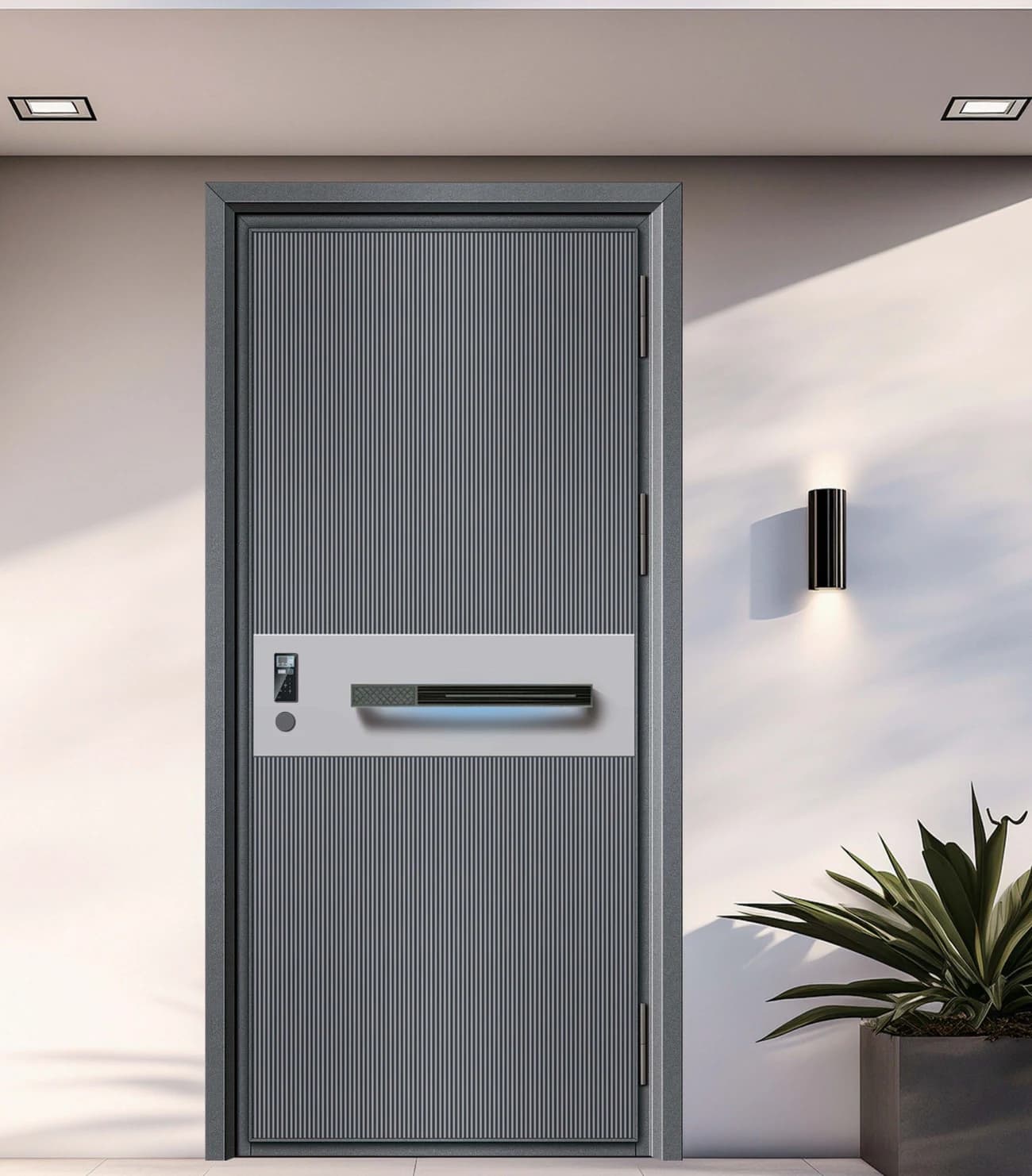 YX-26-060 Custom Entrance Doors