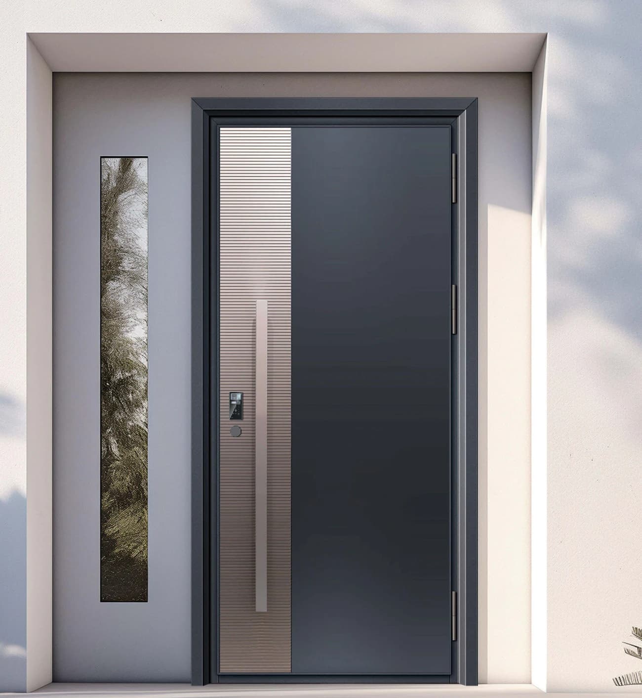 YX-26-063 Custom Entrance Doors