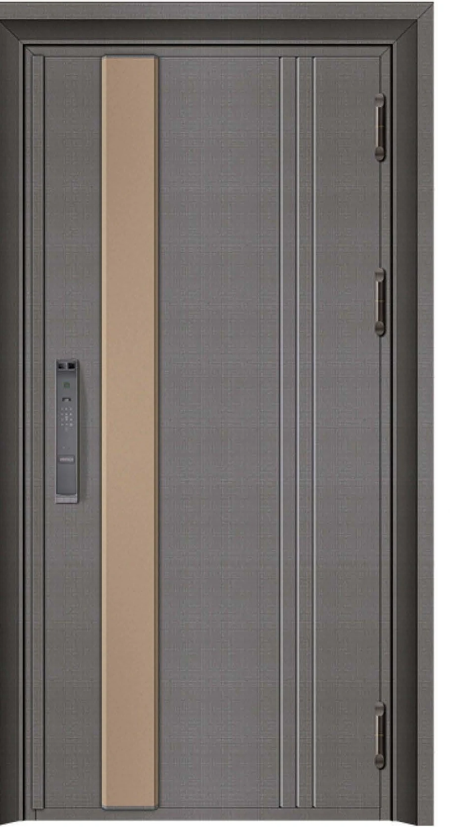YX-26-128 Custom Entrance Doors