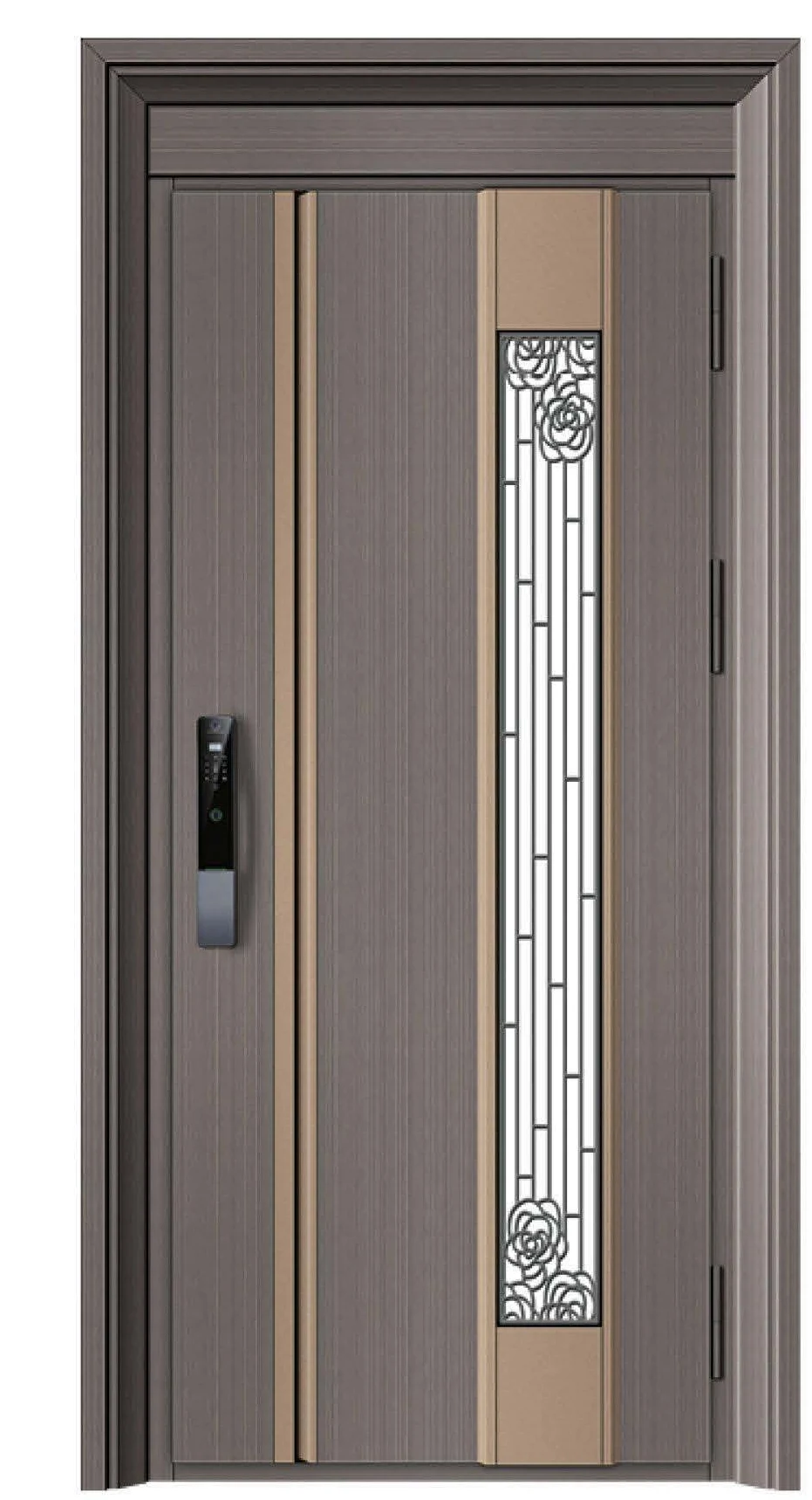 YX-26-132 Custom Entrance Doors