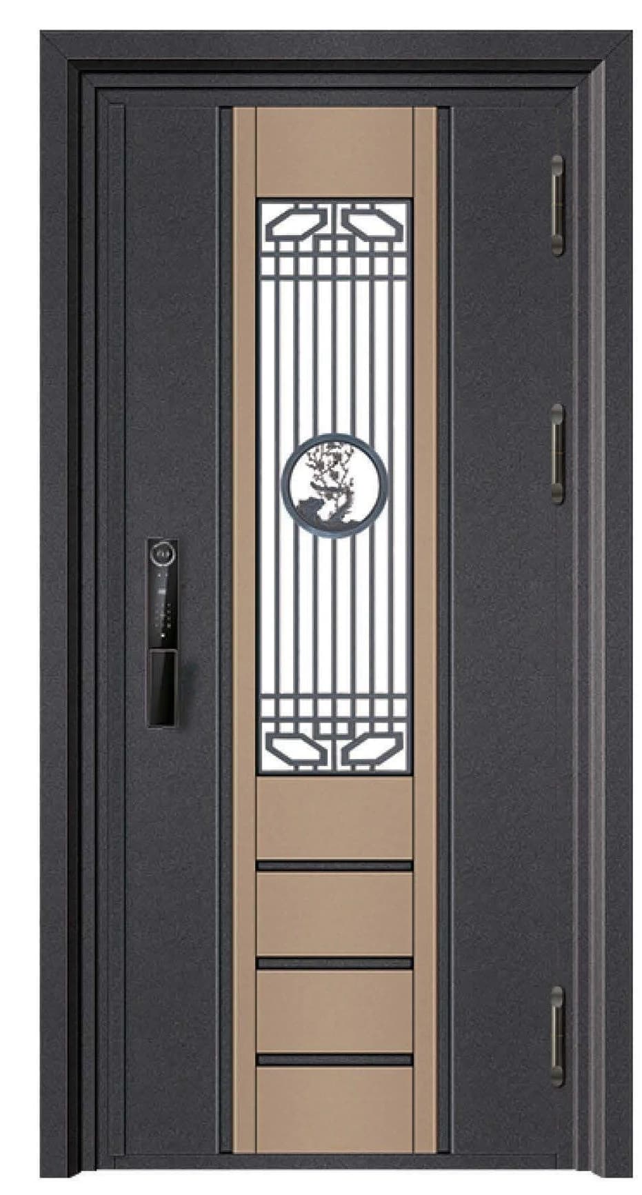 YX-26-168 Custom Entrance Doors