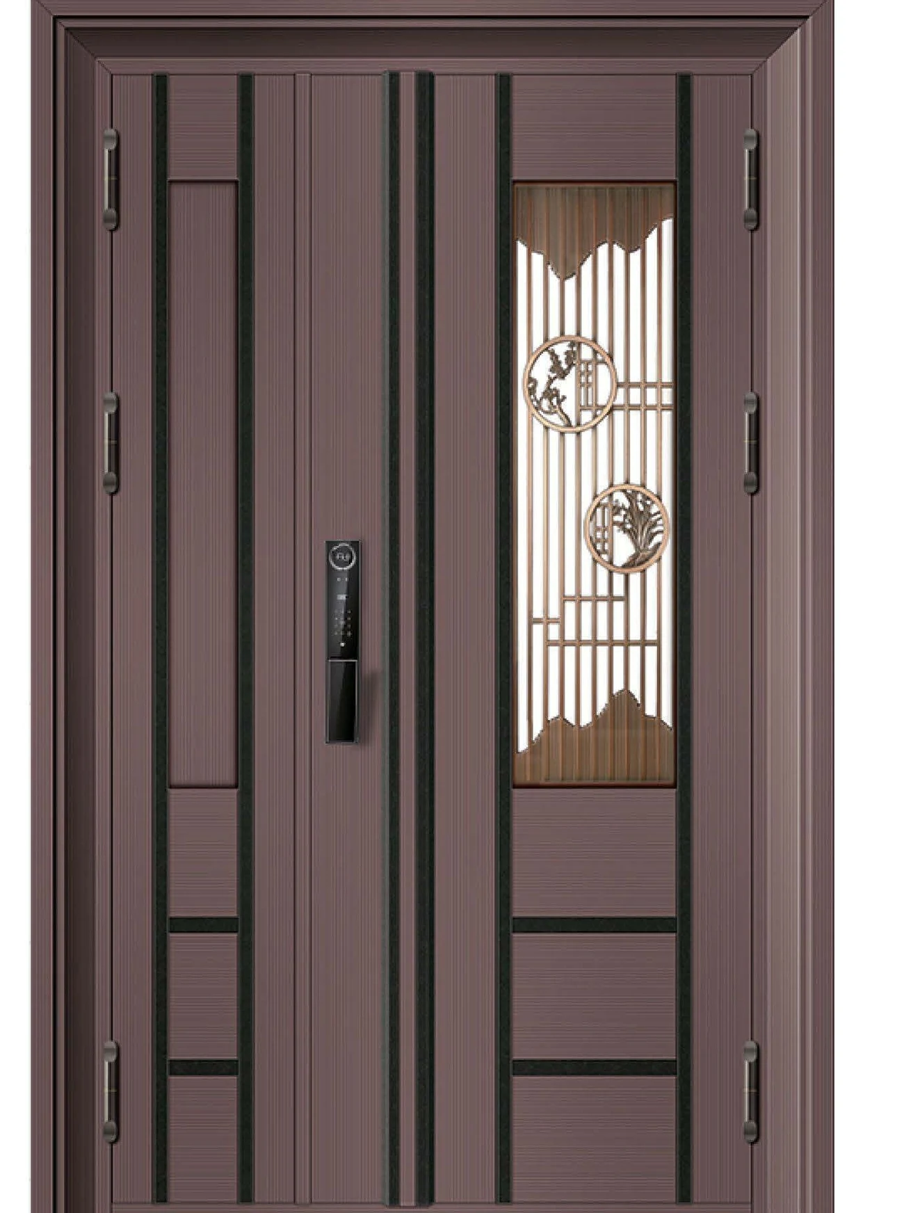 YX-26-174 Custom Entrance Doors