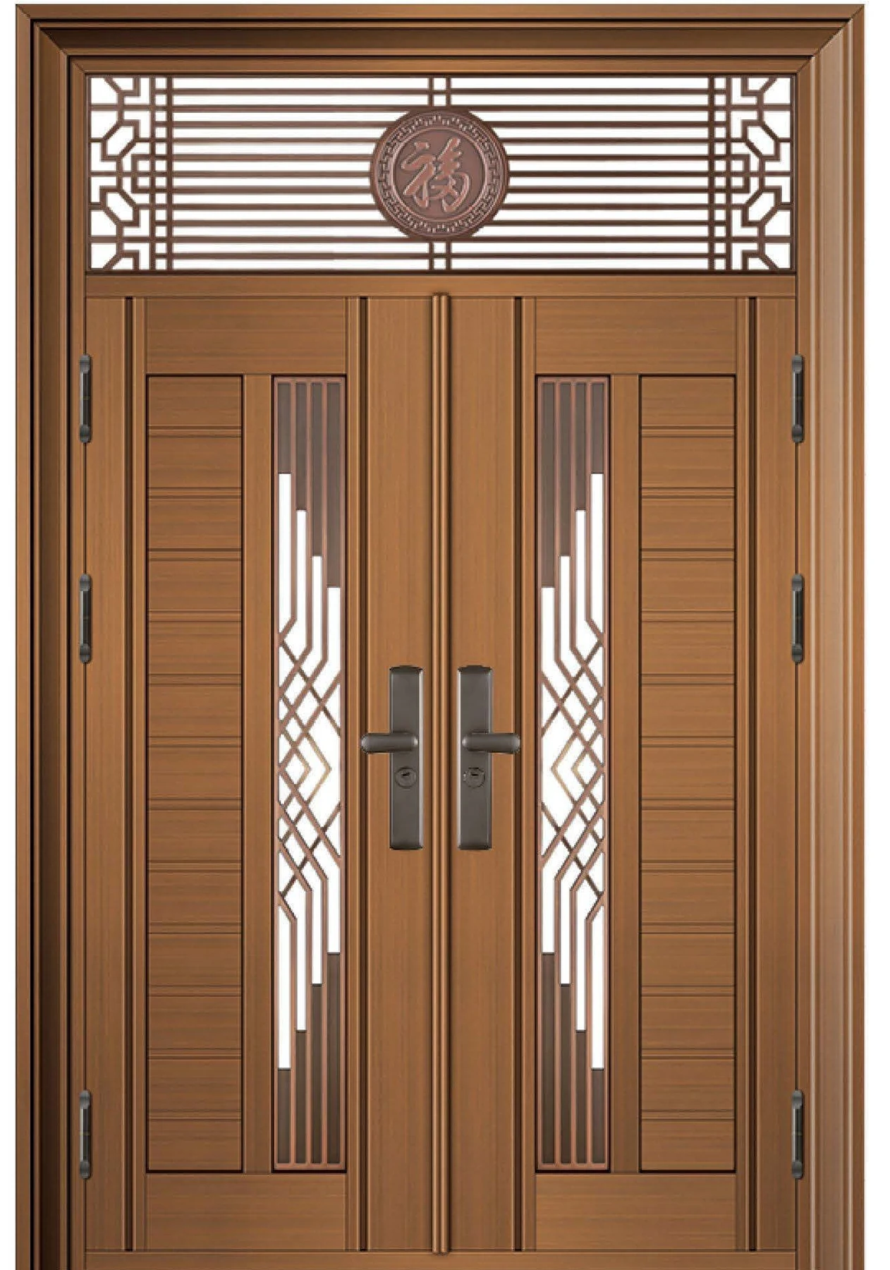 YX-26-176 Custom Entrance Doors