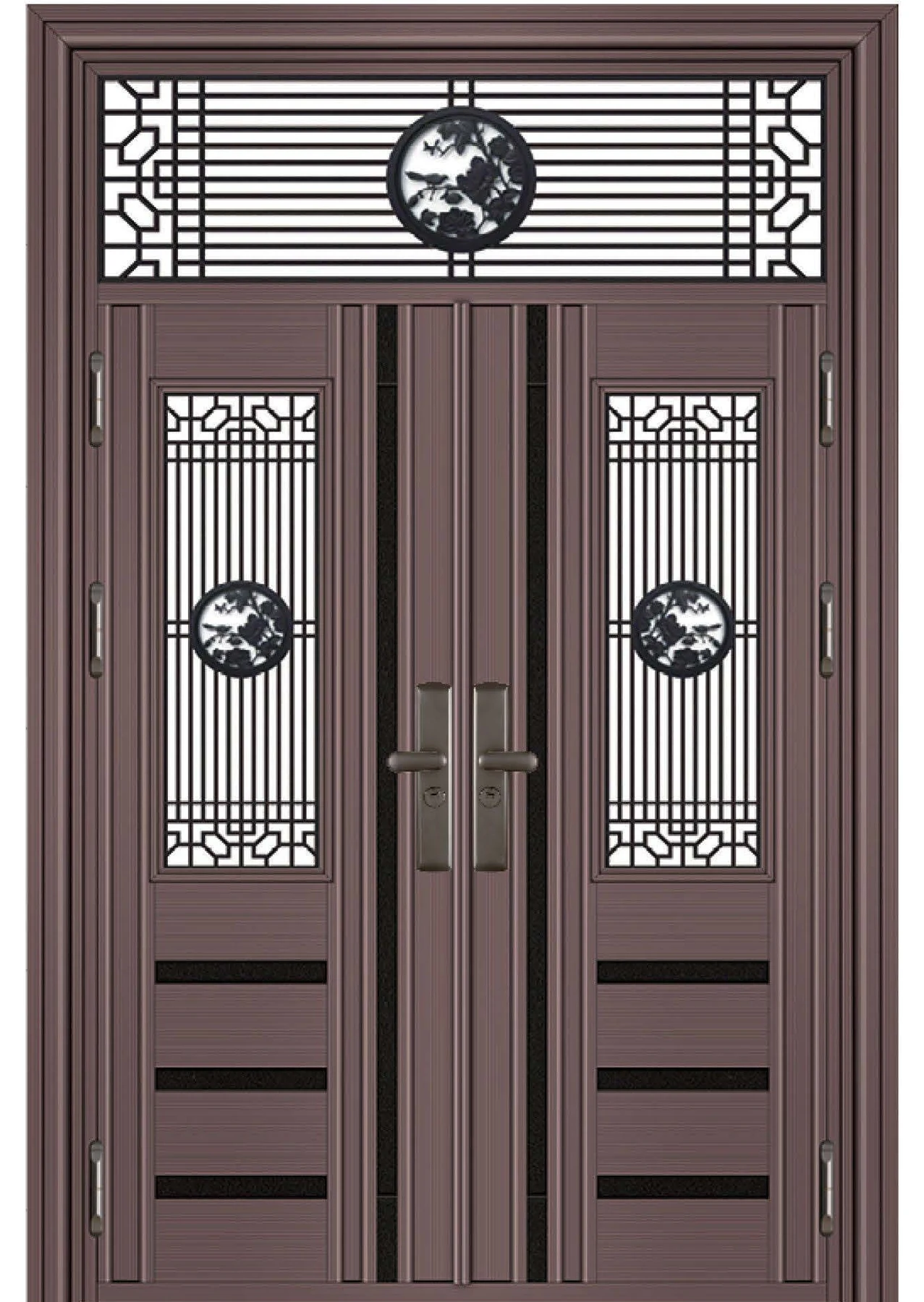 YX-26-177 Custom Entrance Doors