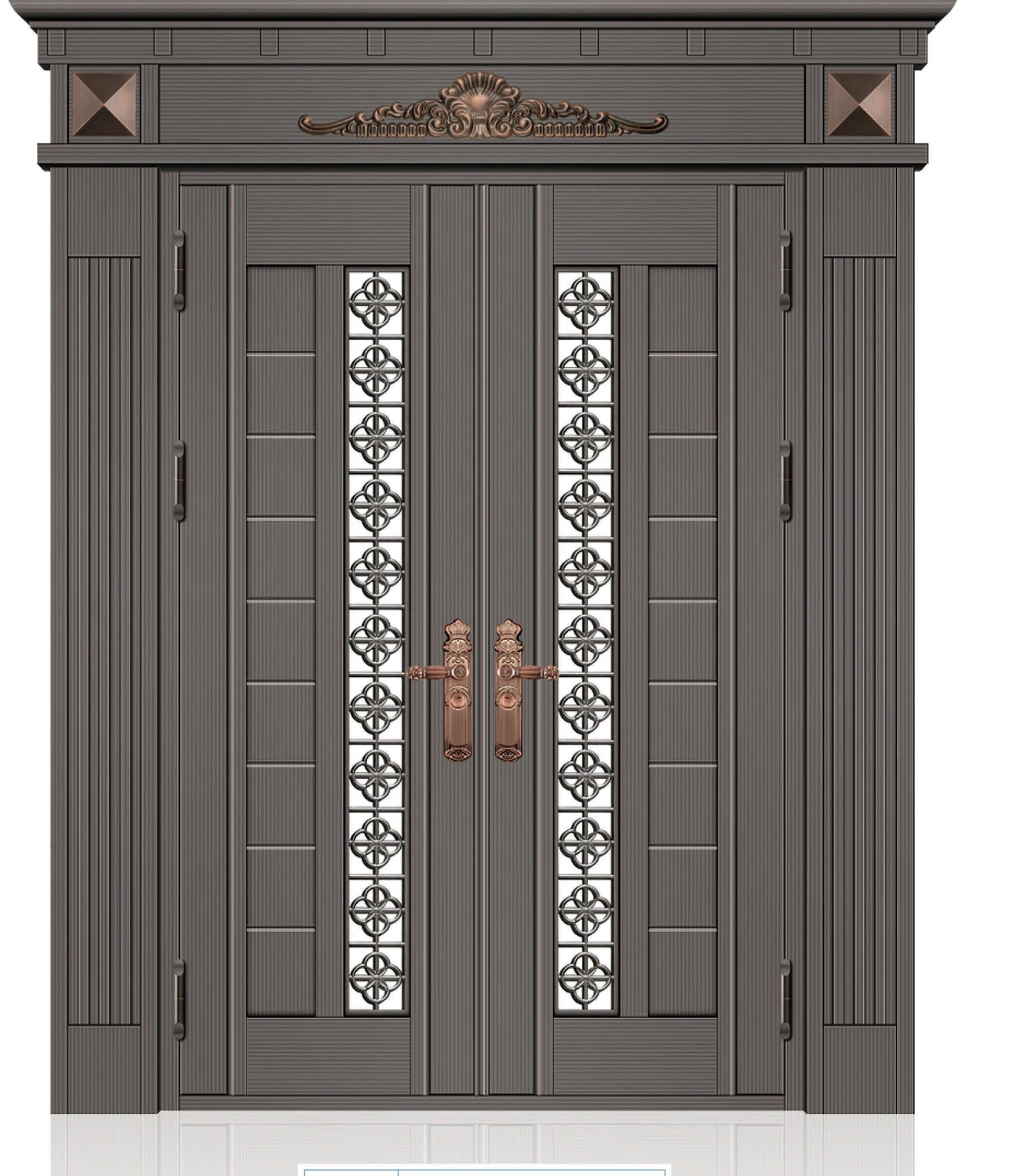 YX-26-181 Custom Entrance Doors