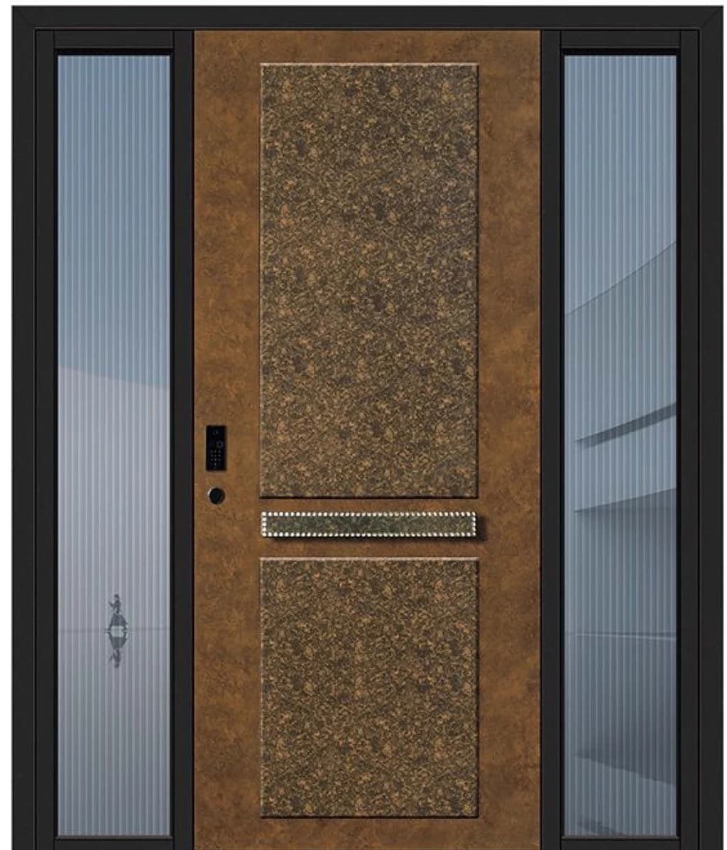 YX-25-006 Light Luxury Entrance Doors