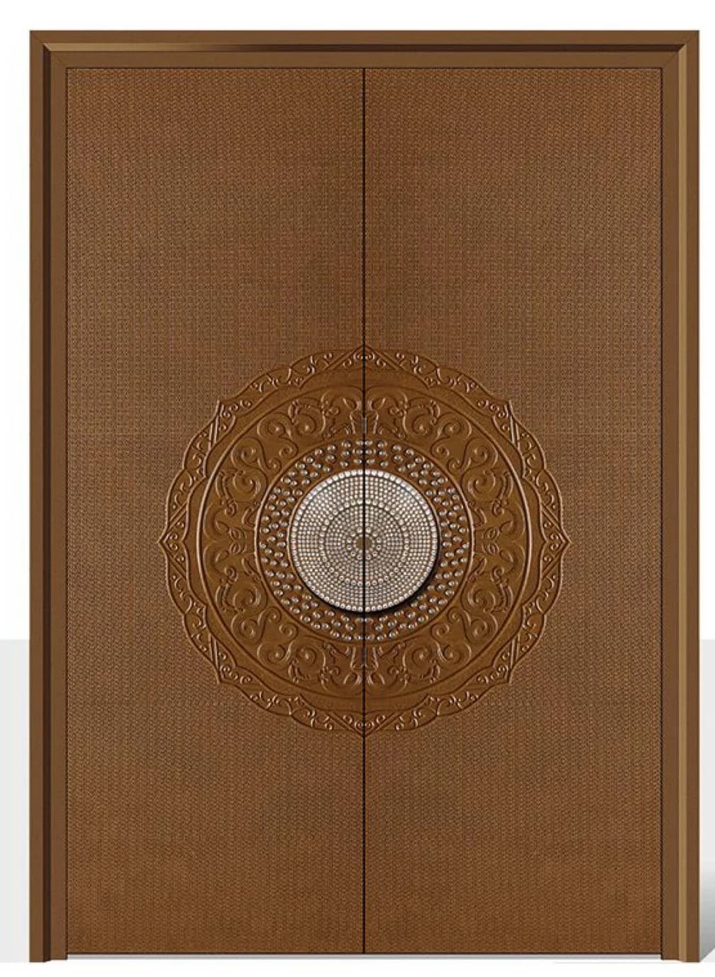 YX-25-021 Light Luxury Entrance Doors
