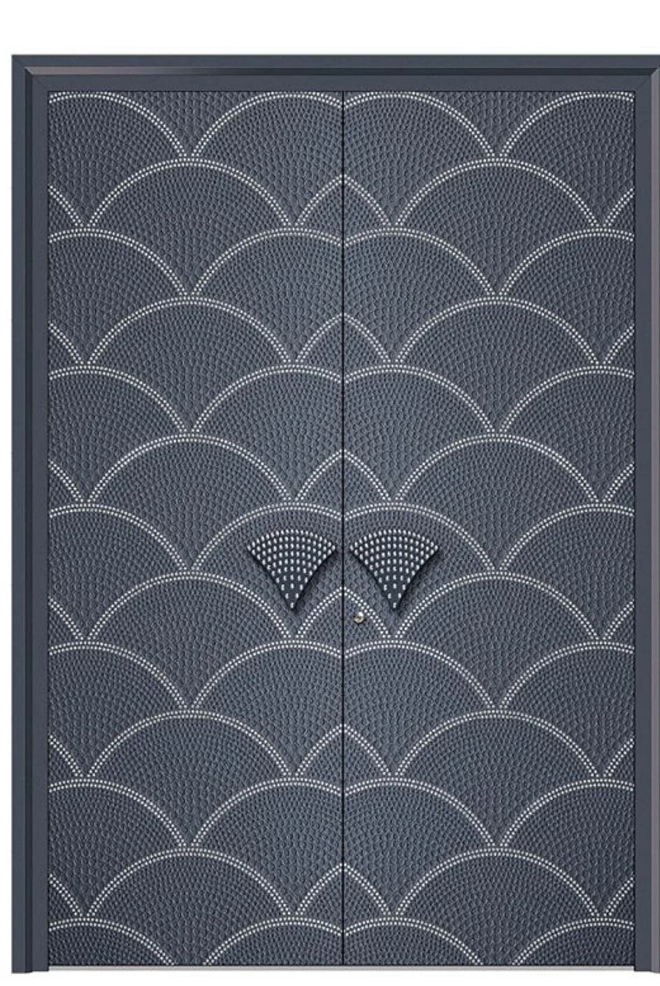 YX-25-022 Light Luxury Entrance Doors