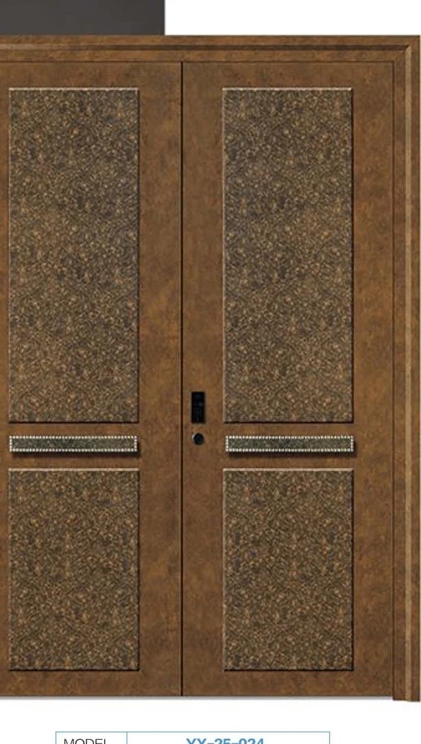 YX-25-024 Light Luxury Entrance Doors