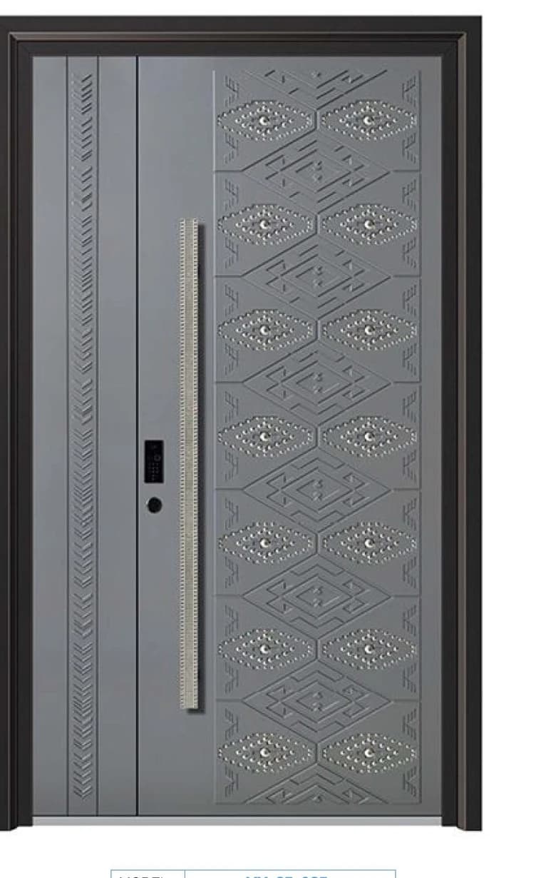YX-25-035 Light Luxury Entrance Doors