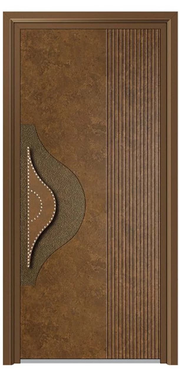 YX-25-047 Light Luxury Entrance Doors