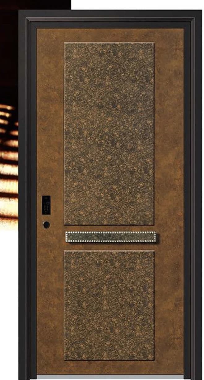 YX-25-048 Light Luxury Entrance Doors
