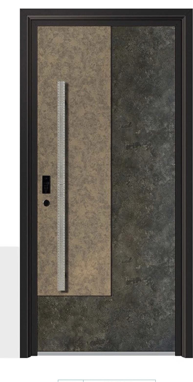 YX-25-050 Light Luxury Entrance Doors