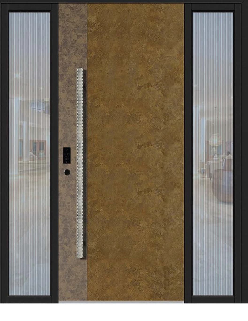 YX-25-055 Light Luxury Entrance Doors