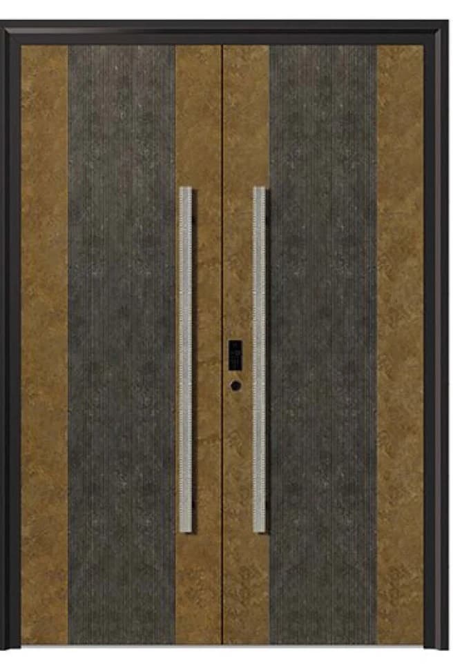 YX-25-084 Light Luxury Entrance Doors