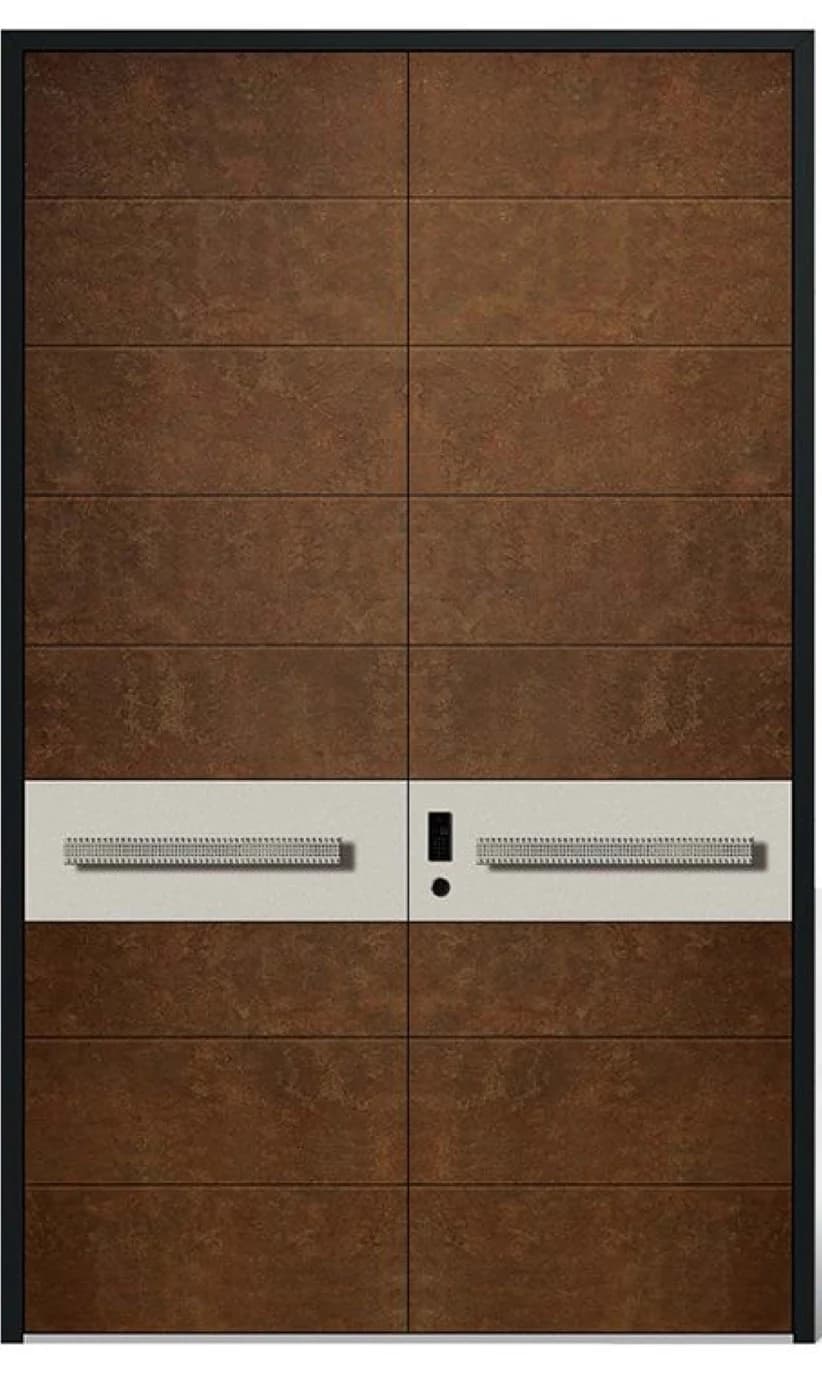 YX-25-089 Light Luxury Entrance Doors