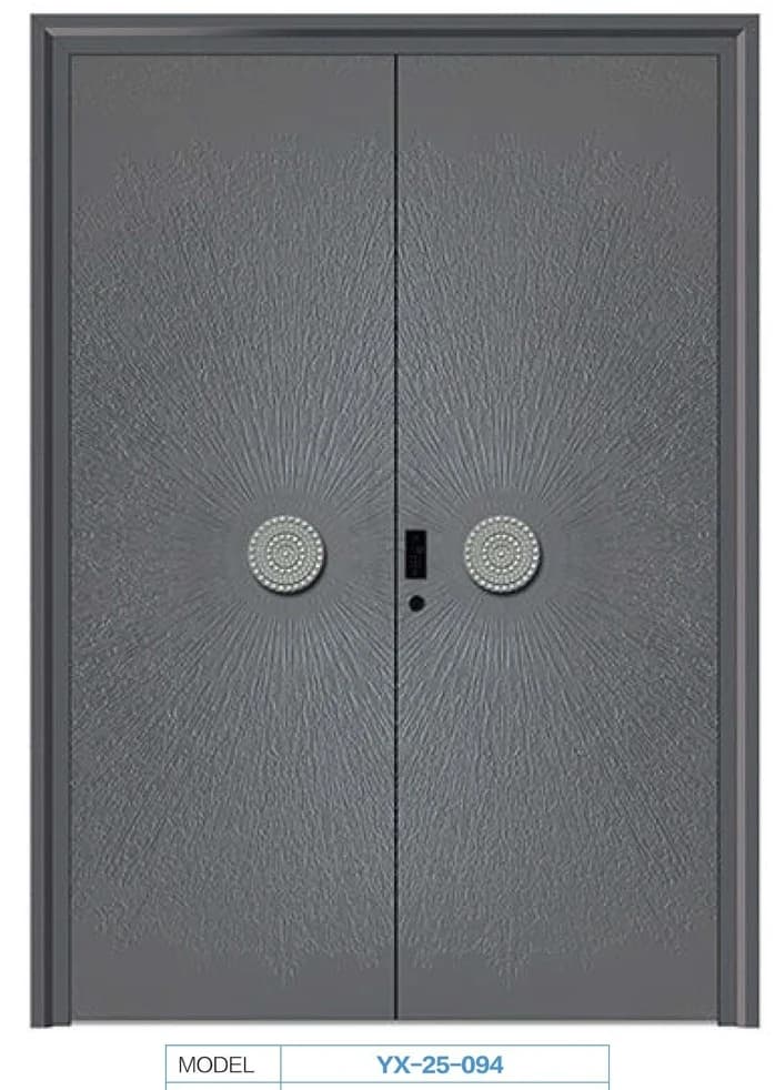 YX-25-094 Light Luxury Entrance Doors
