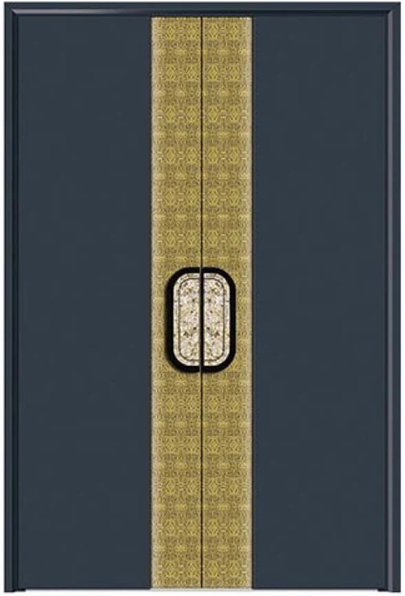 YX-25-128 Light Luxury Entrance Doors