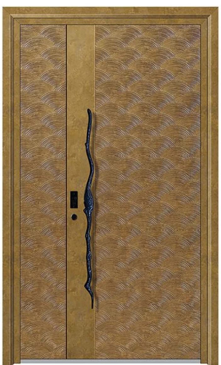 YX-25-156 Light Luxury Entrance Doors