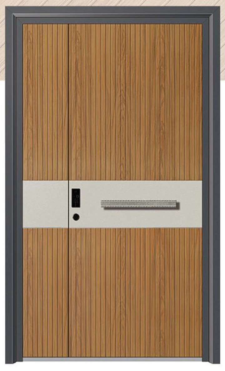 YX-25-161 Light Luxury Entrance Doors