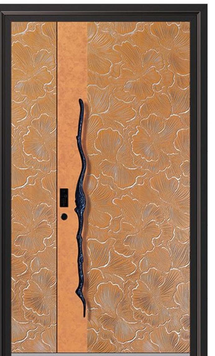YX-25-169 Light Luxury Entrance Doors