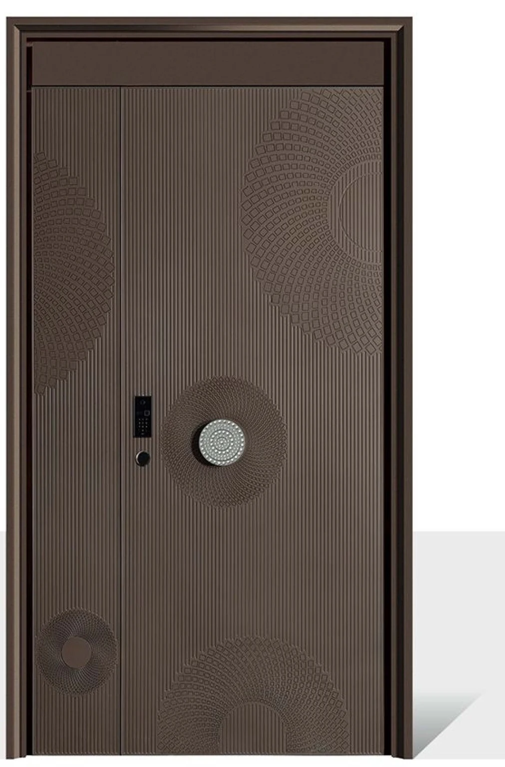 YX-25-171 Light Luxury Entrance Doors