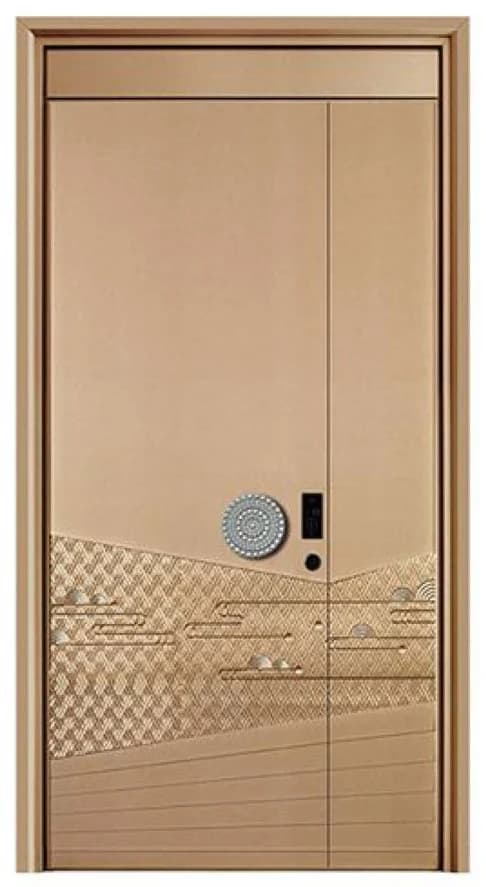 YX-25-175 Light Luxury Entrance Doors