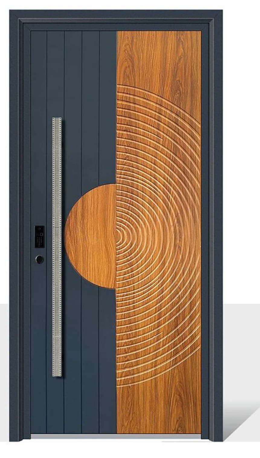 YX-25-182 Light Luxury Entrance Doors