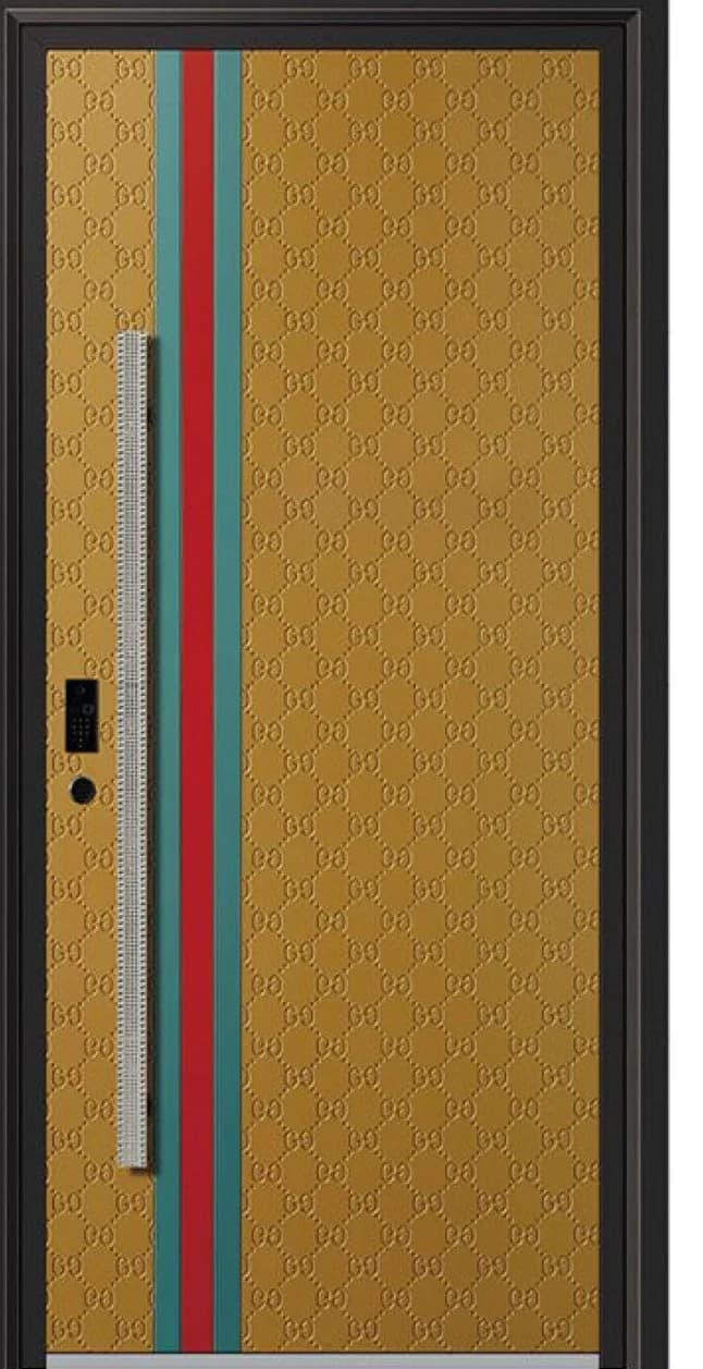 YX-25-184 Light Luxury Entrance Doors