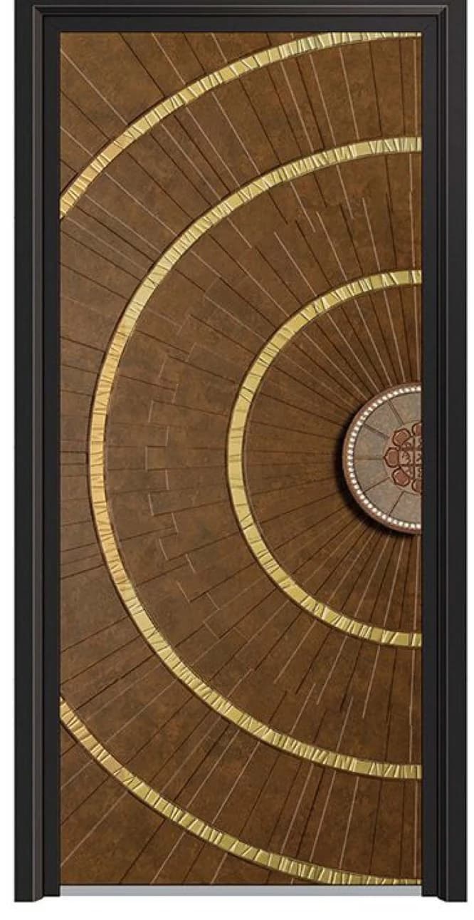 YX-25-193 Light Luxury Entrance Doors
