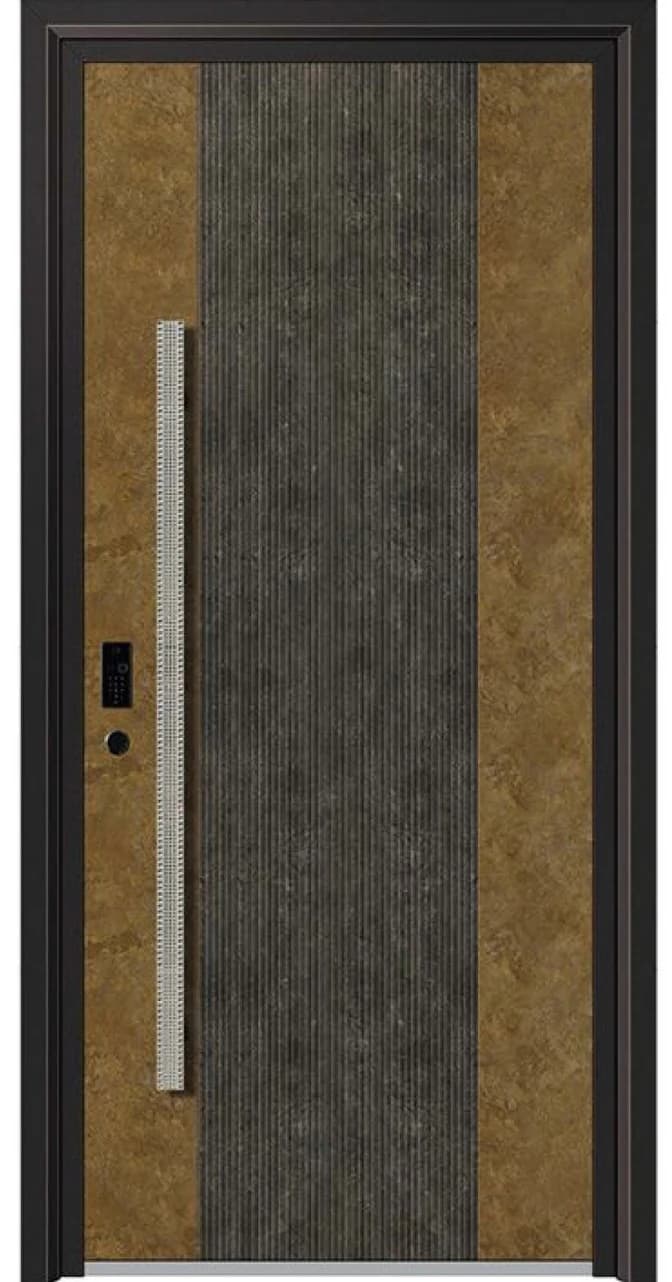 YX-25-199 Light Luxury Entrance Doors