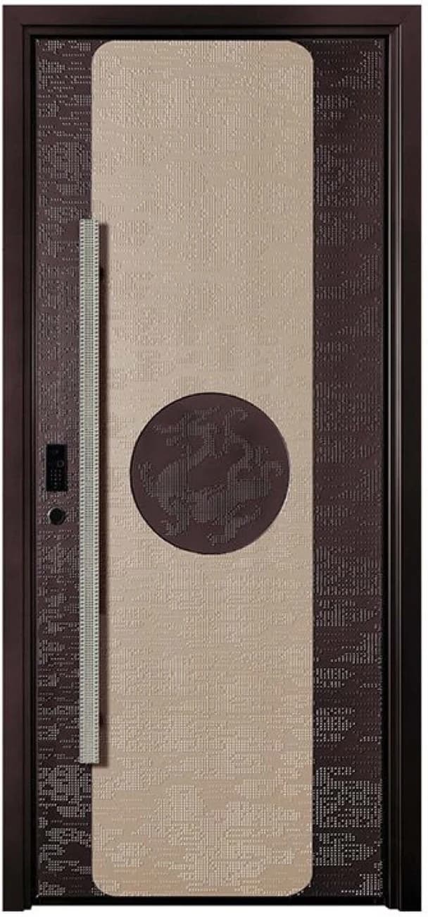 YX-25-208 Light Luxury Entrance Doors