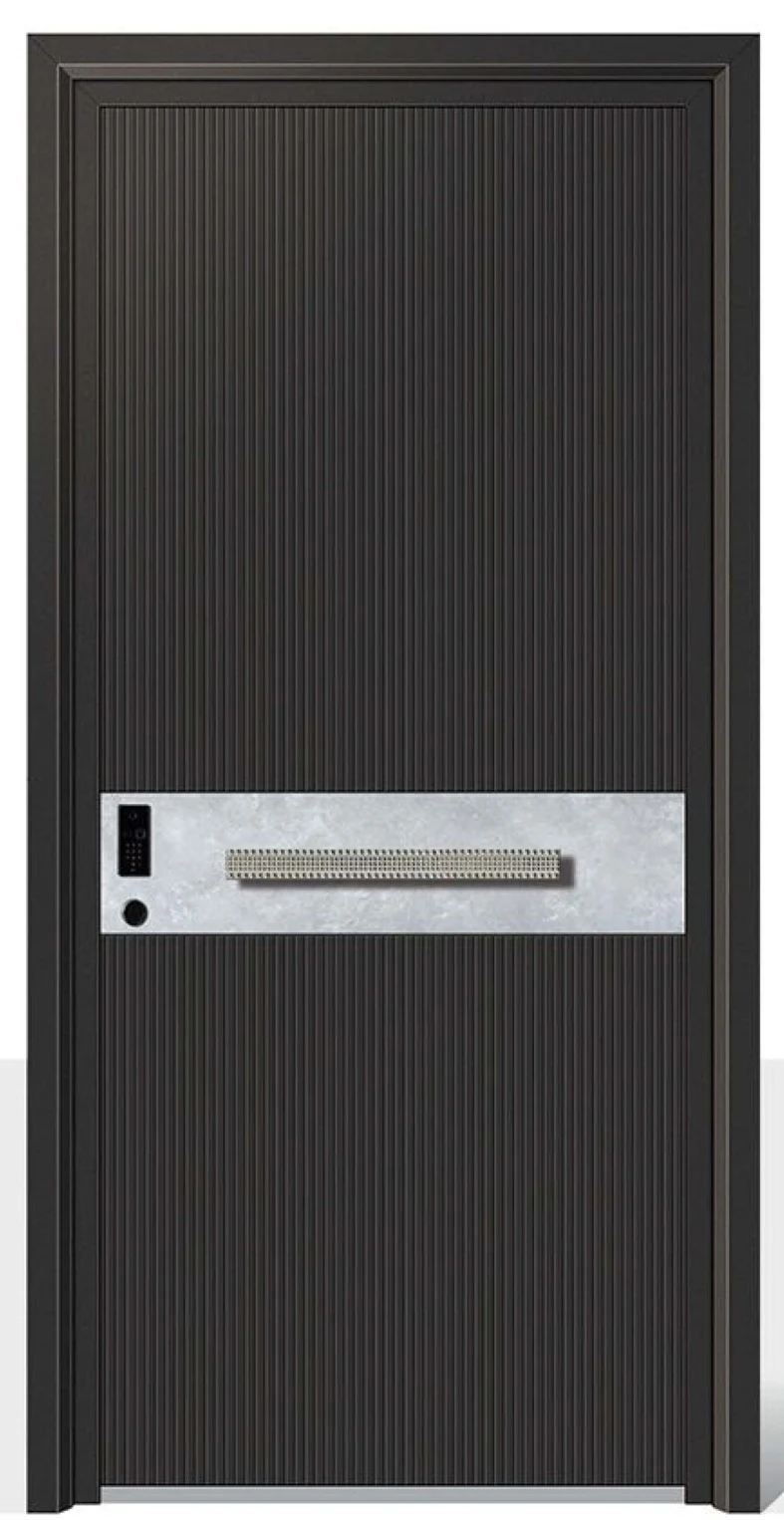 YX-25-211 Light Luxury Entrance Doors