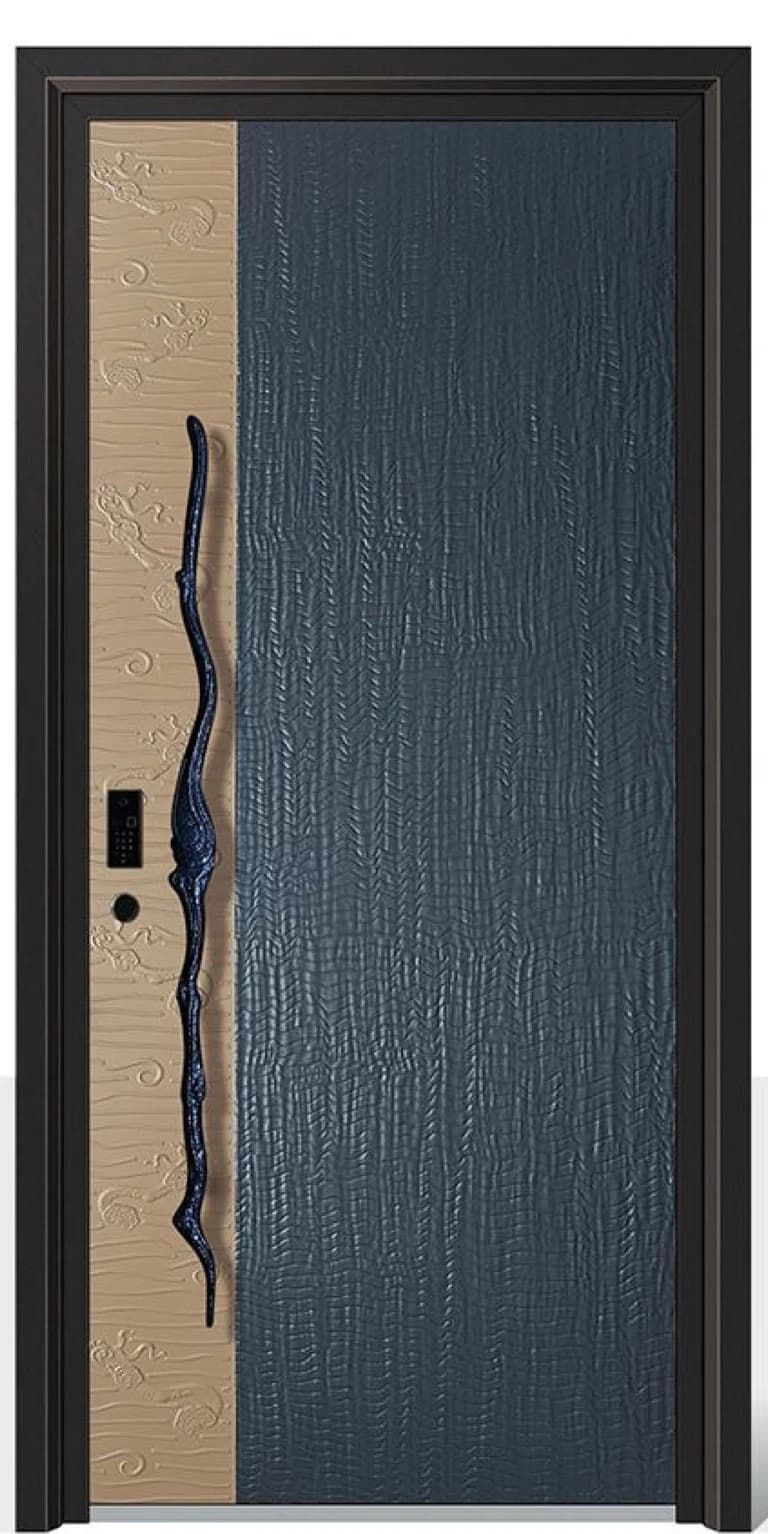 YX-25-212 Light Luxury Entrance Doors