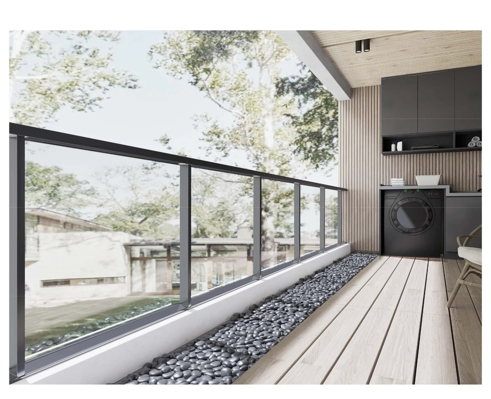 95 Project Base-Shoe Railing