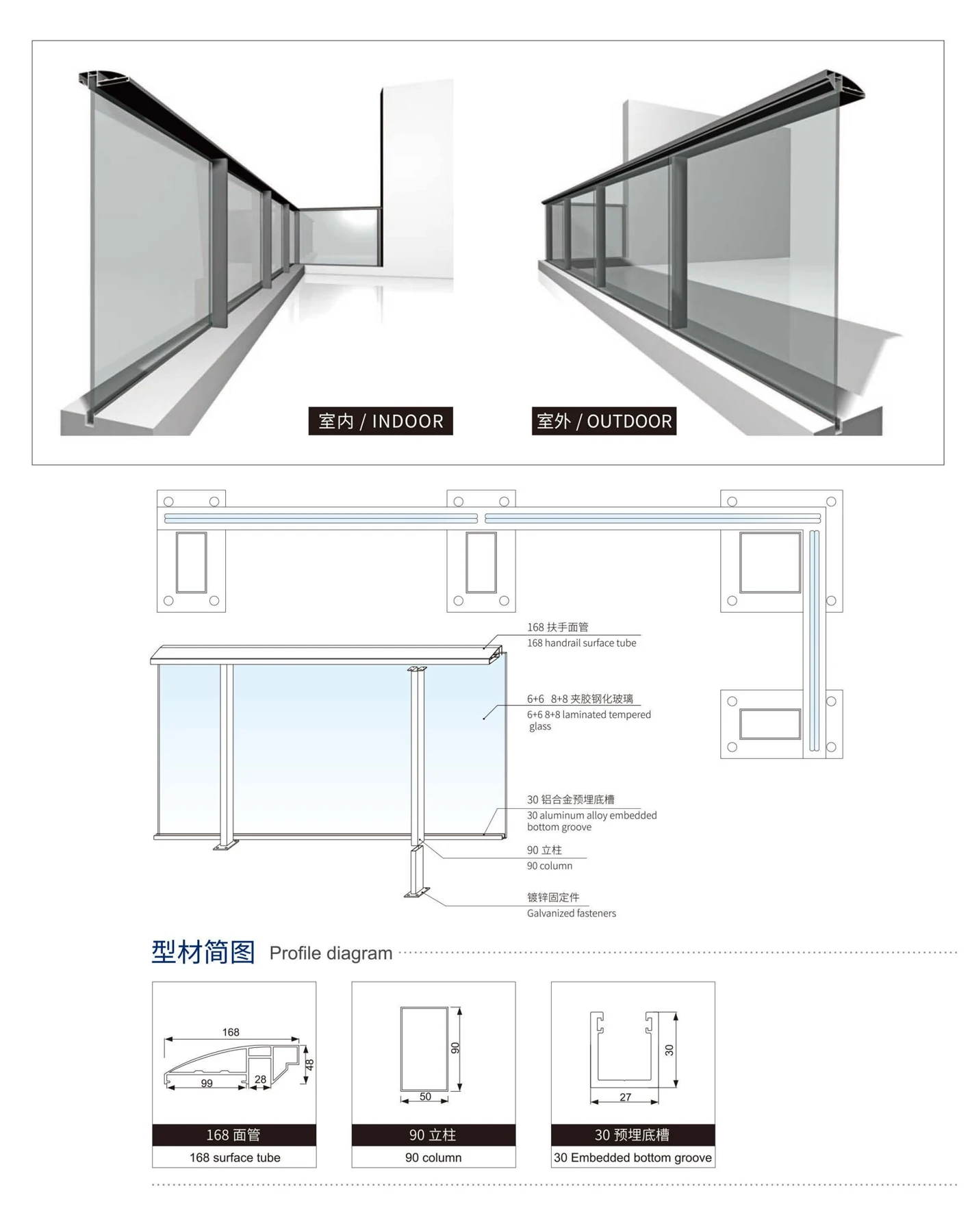 168 Project Railing
