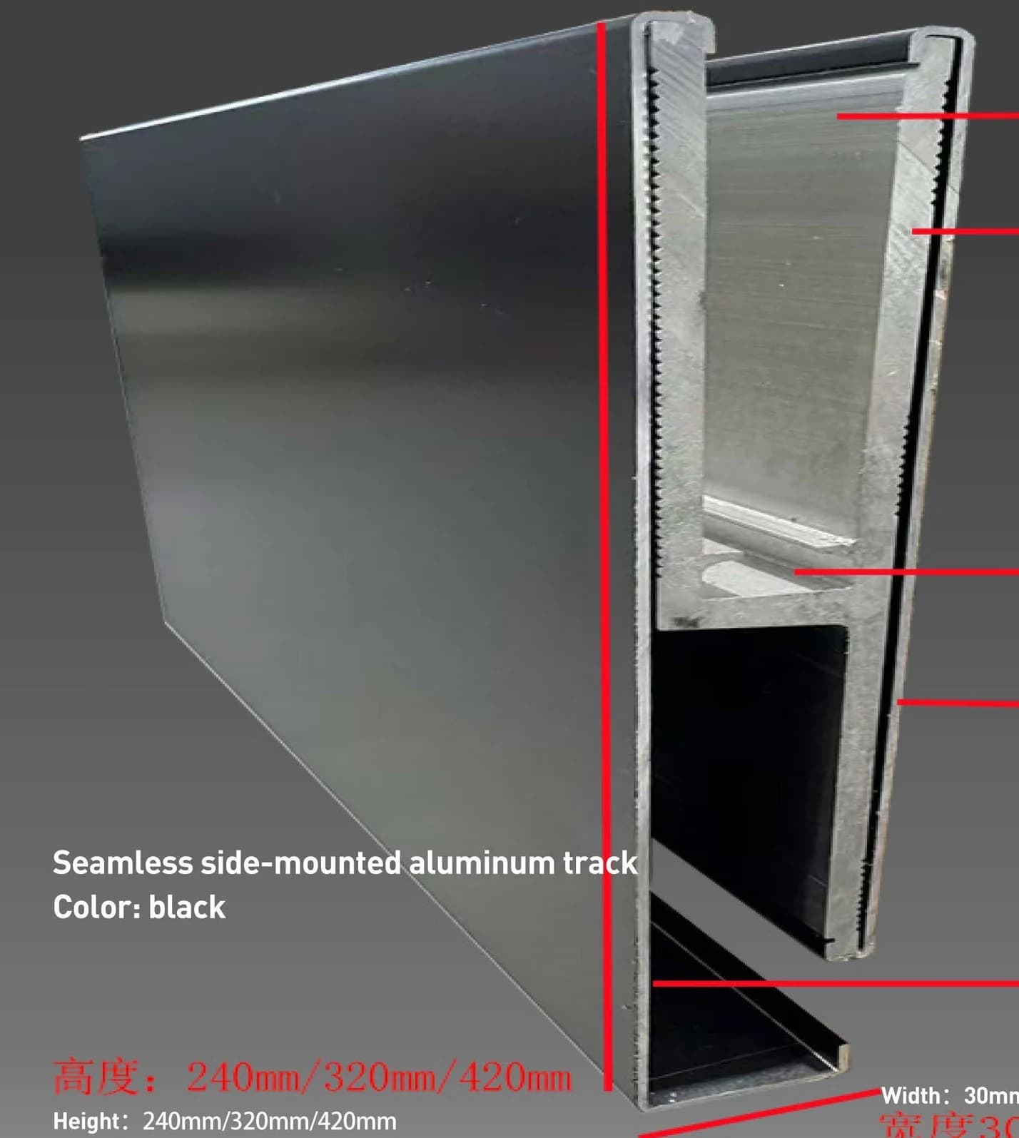 Skin Black · Finish and section reference