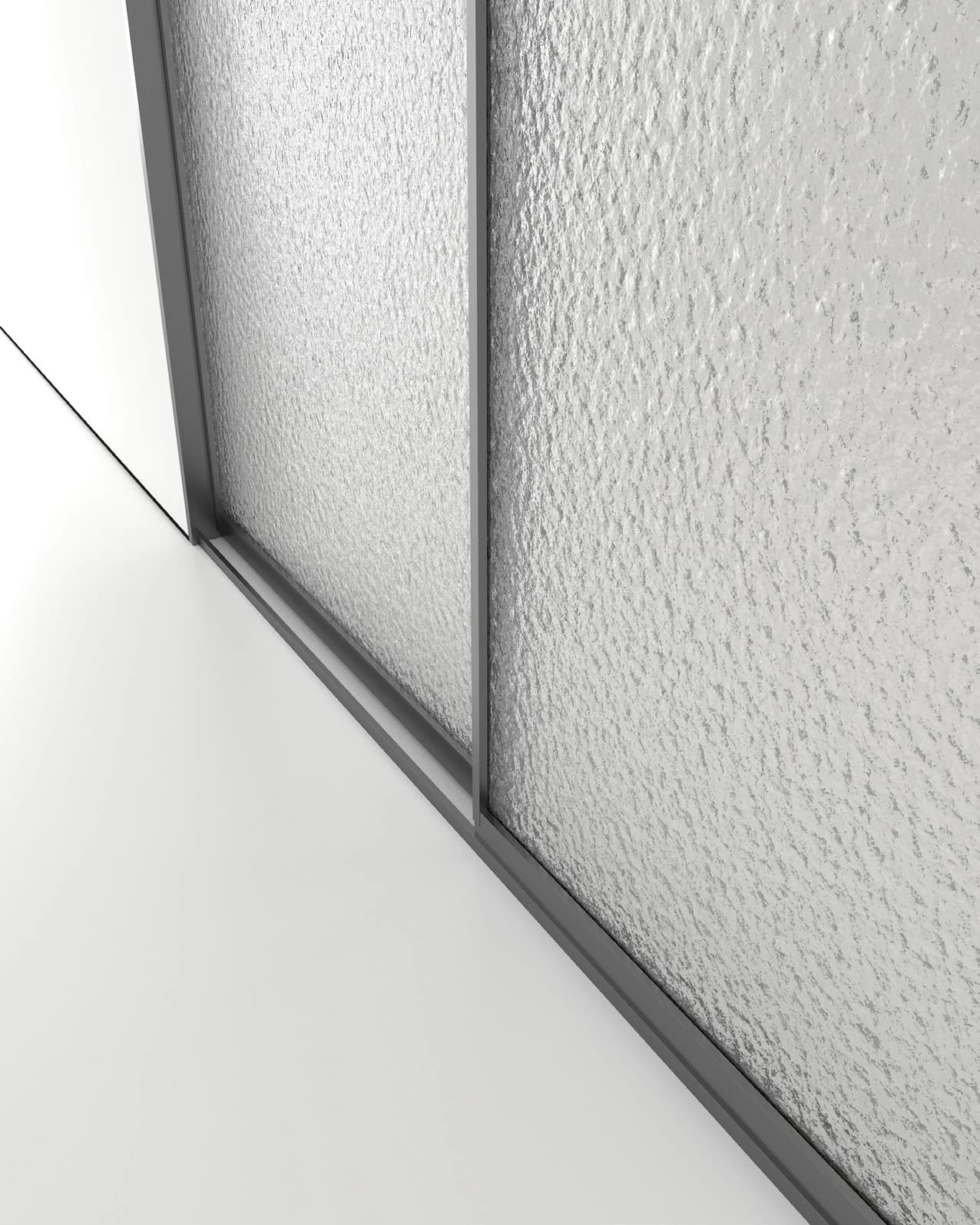LJ-L041 Inline Double-Sliding Shower Door · Product detail