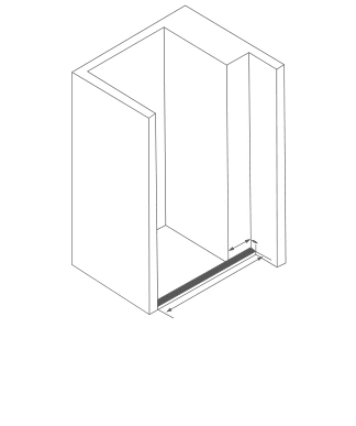 造型与测量参考 · 邻近有柱产品