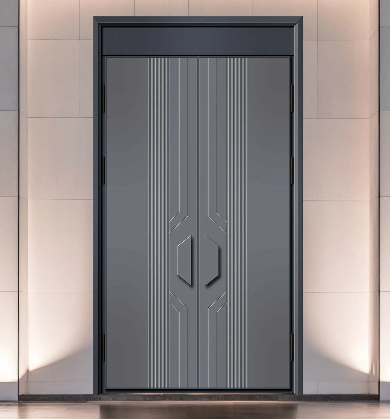 Carved Armored Doors