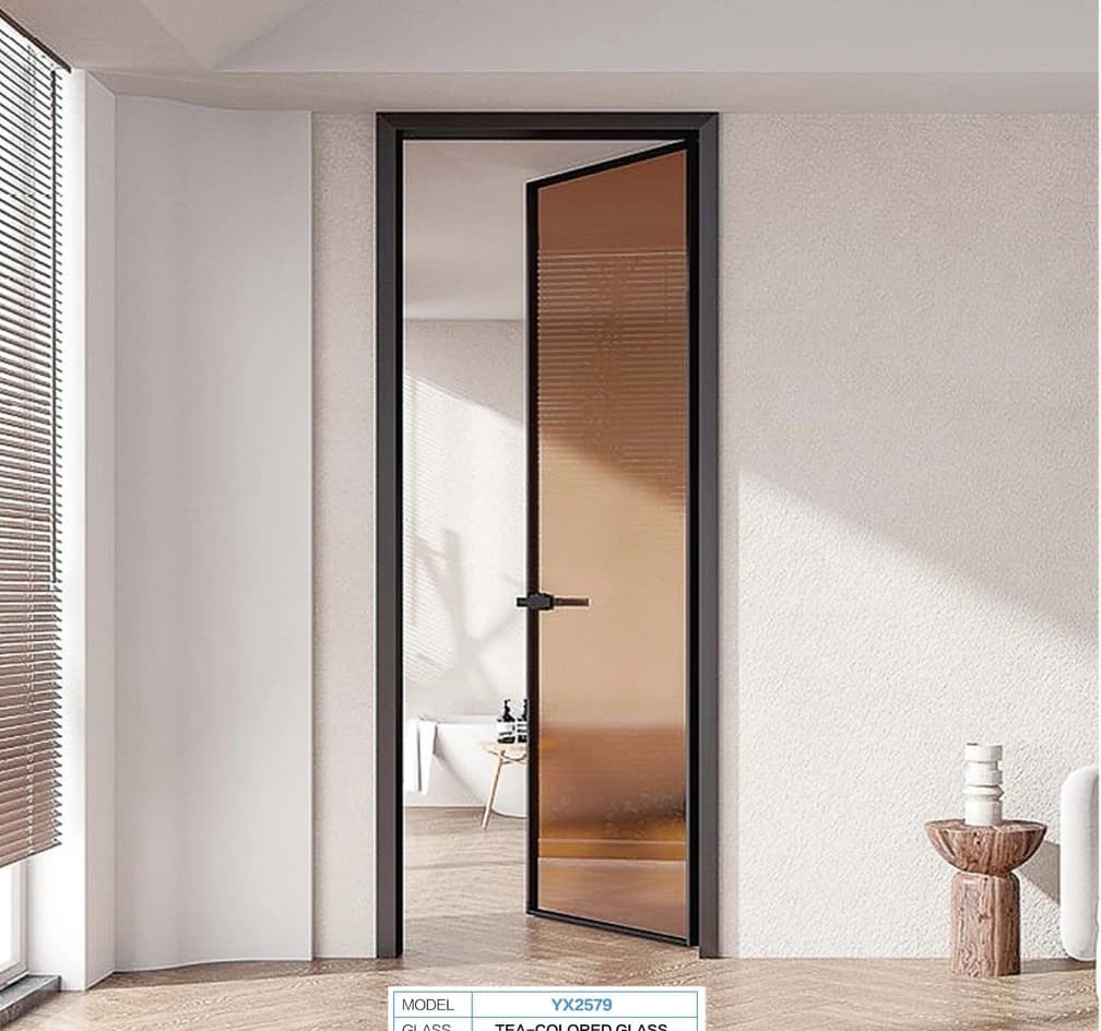 40×16 Inward-Opening Doors with Flush Exterior